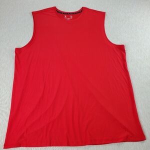 Xersion Quick Dry Red Muscle Athletic Tank Top Training Stretch Men's 2XL NWT